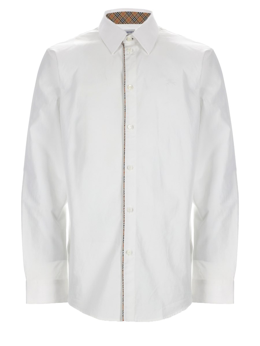 CAMICIA CON FINITURE CHECK