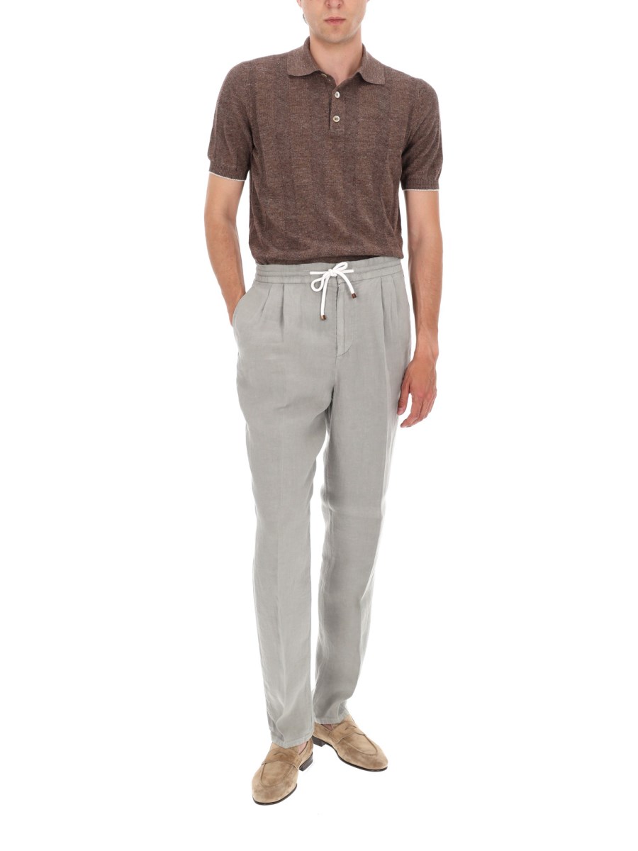 PANTALONE IN LINO