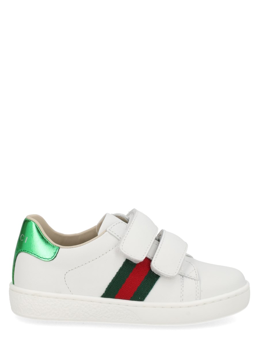 SNEAKERS IN PELLE CON DETTAGLIO WEB