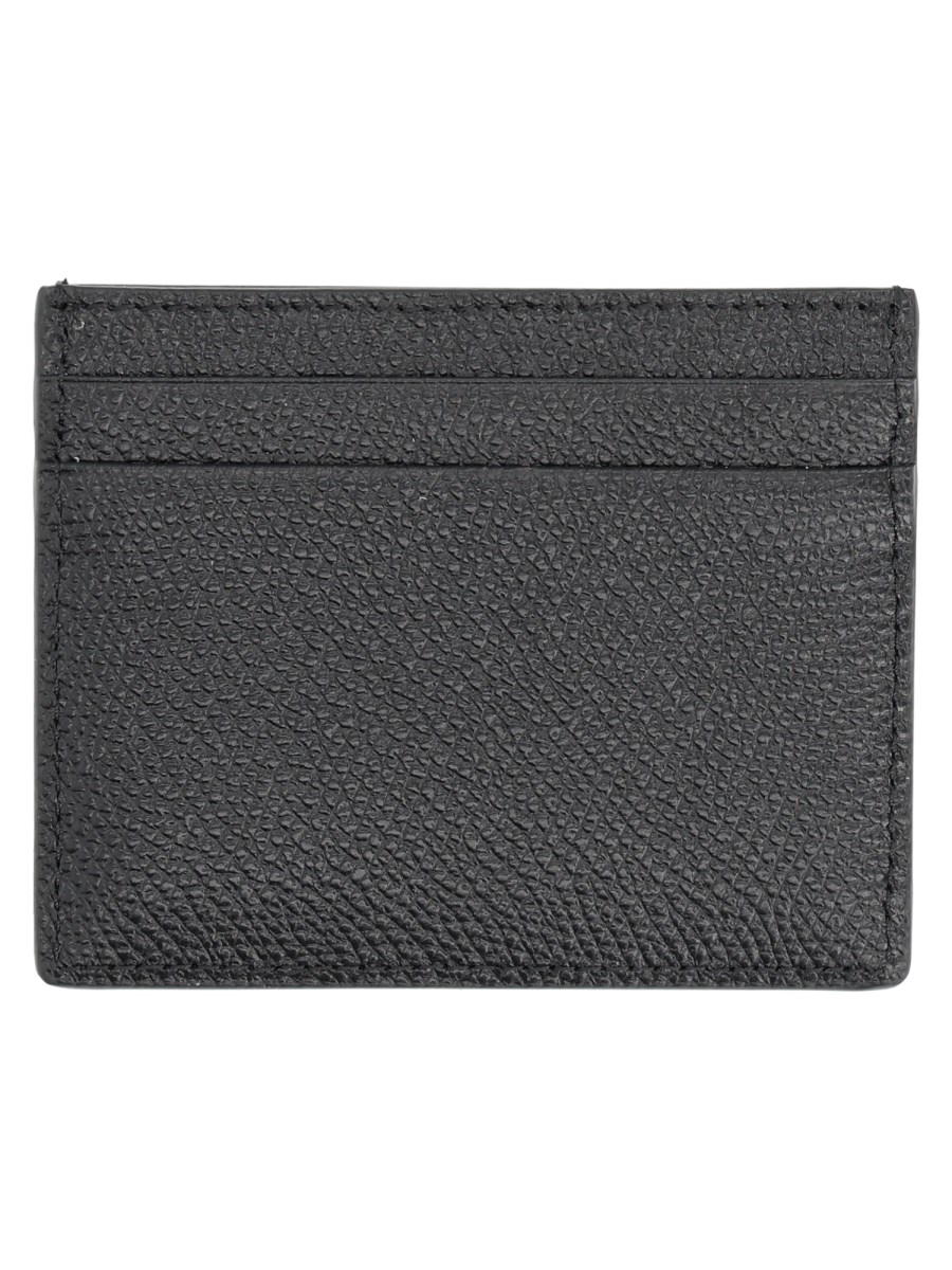 PORTACARTE VLOGO IN PELLE
