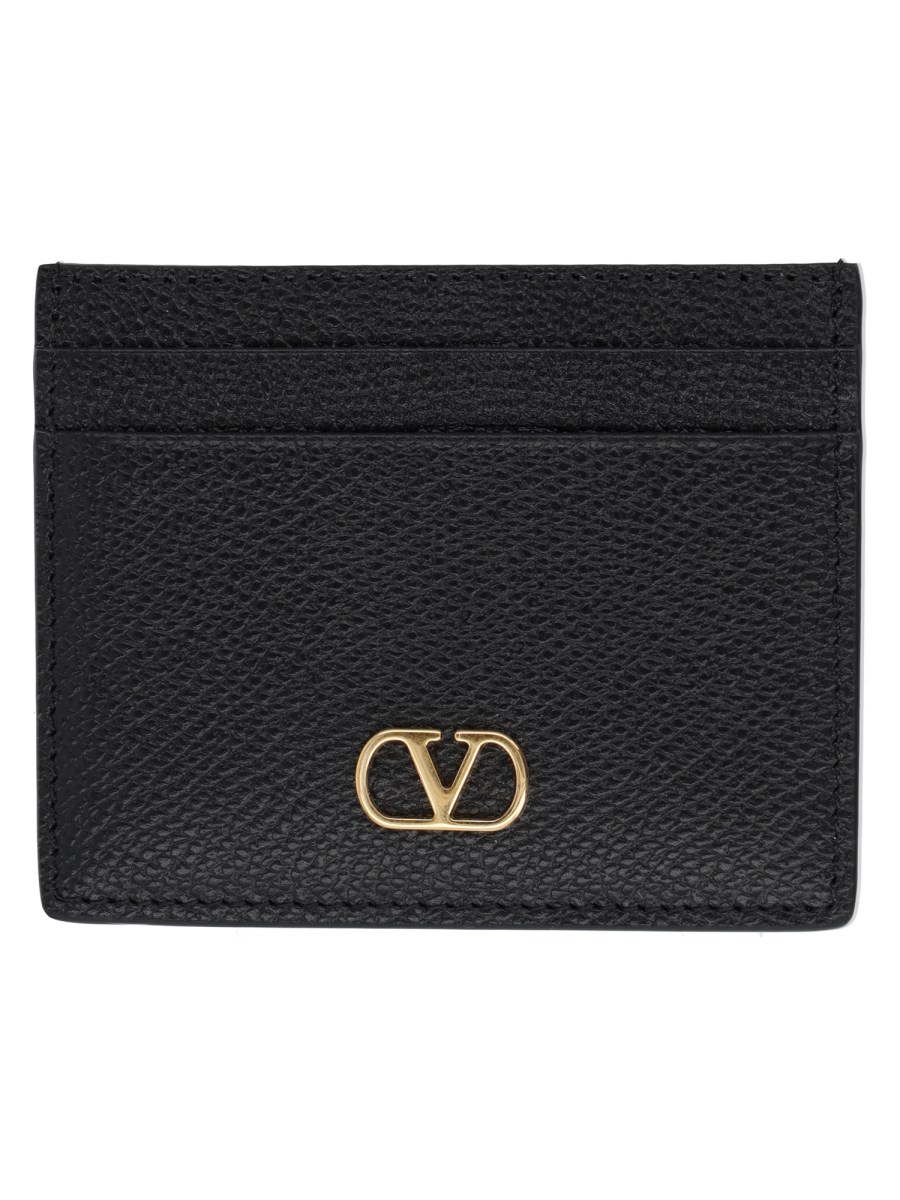 PORTACARTE VLOGO SIGNATURE IN PELLE