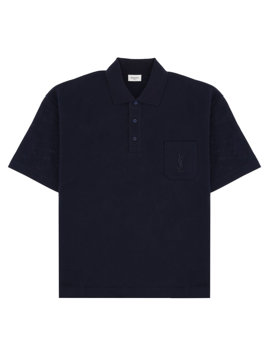 Polo Cassandre In Piqué Di Cotone