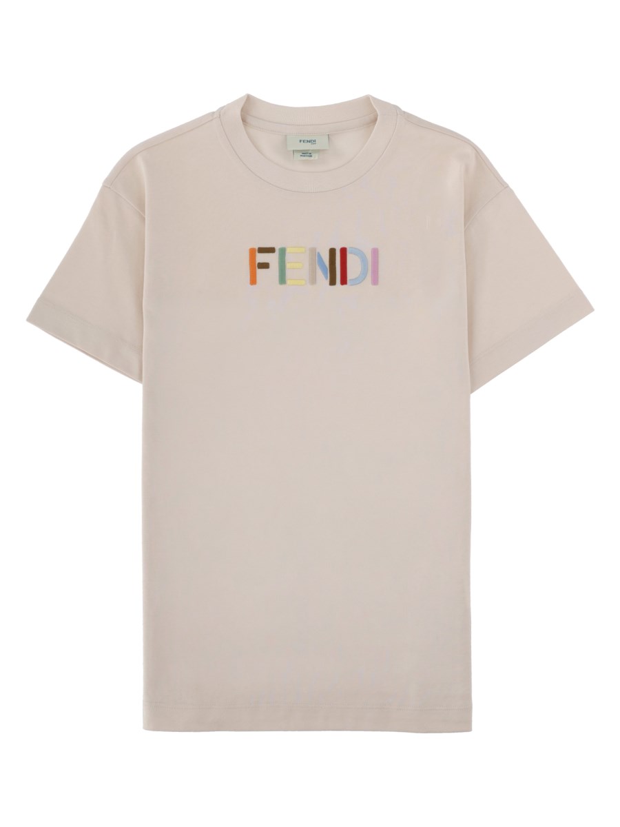 T-SHIRT CON LOGO MULTICOLOR