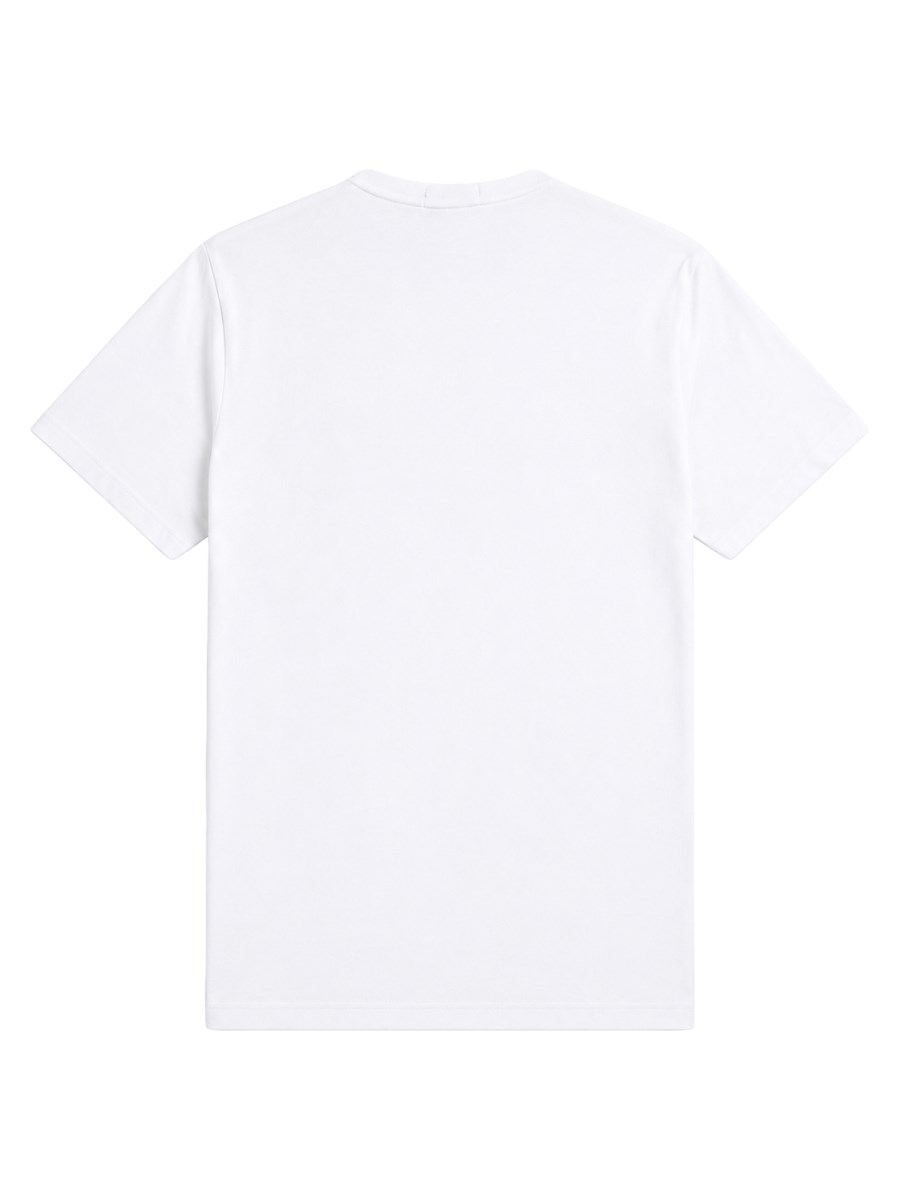 t-shirt con logo ricamato