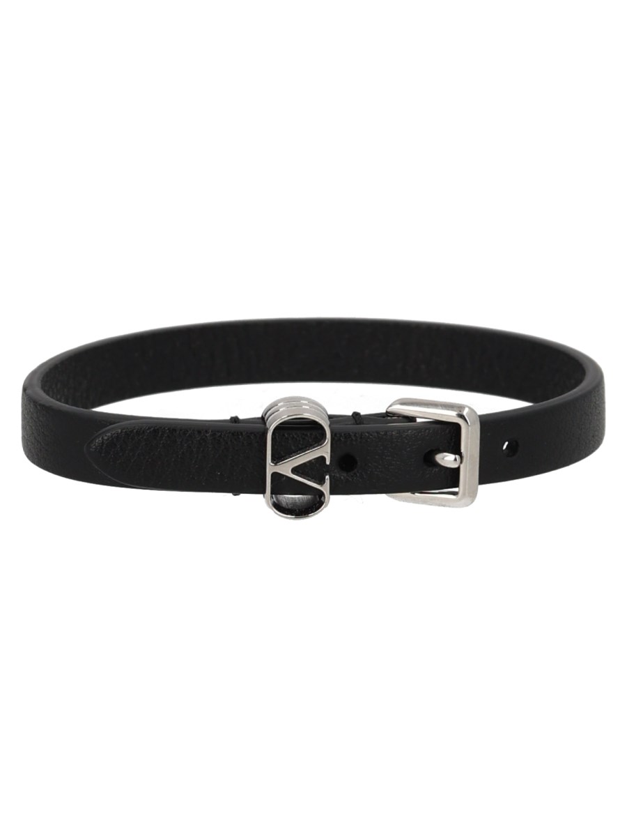 BRACCIALE OVALETTE IN PELLE