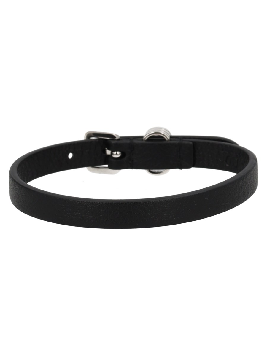 BRACCIALE OVALETTE IN PELLE