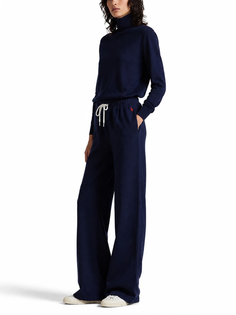 Pantalone Ampio Con Logo