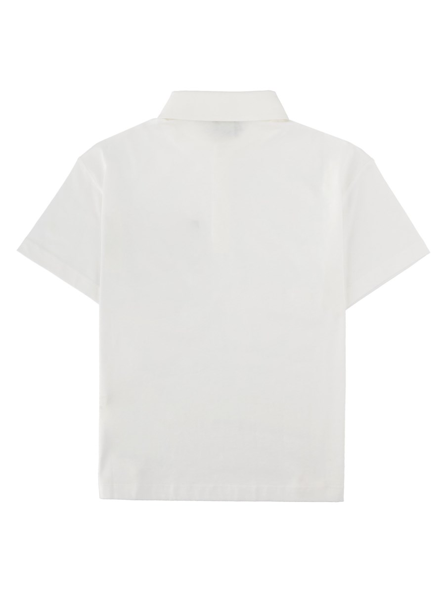 POLO CON TASCA IN TESSUTO JACQUARD FF TOBACCO