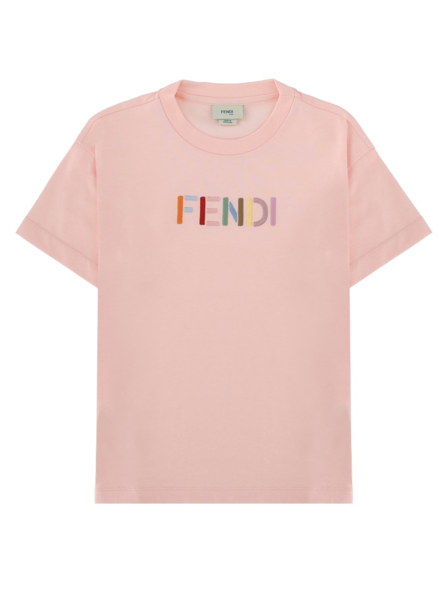 T-SHIRT CON LOGO MULTICOLOR