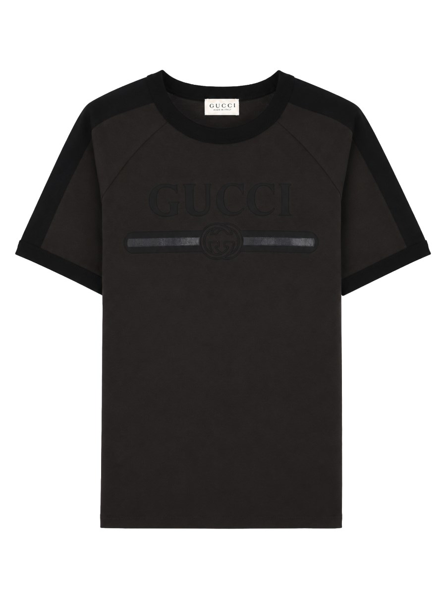 T-SHIRT IN COTONE CON STAMPA LOGO