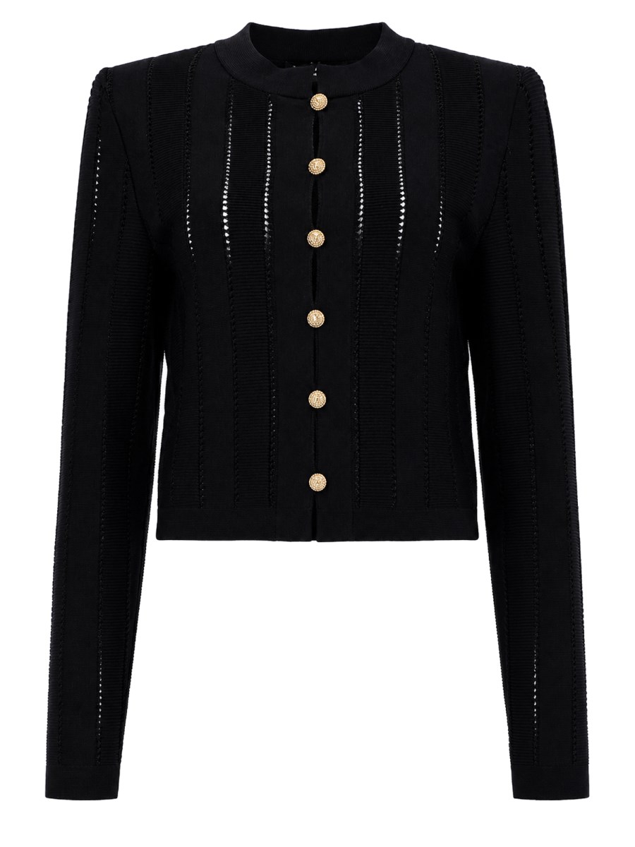CARDIGAN CORTO IN MAGLIA 