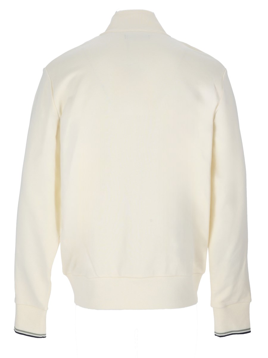 Felpa Con Logo e Zip