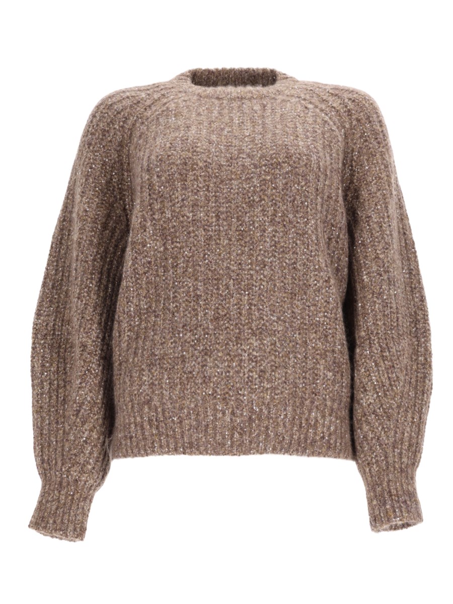 MAGLIA IN MISTO CASHMERE E SETA