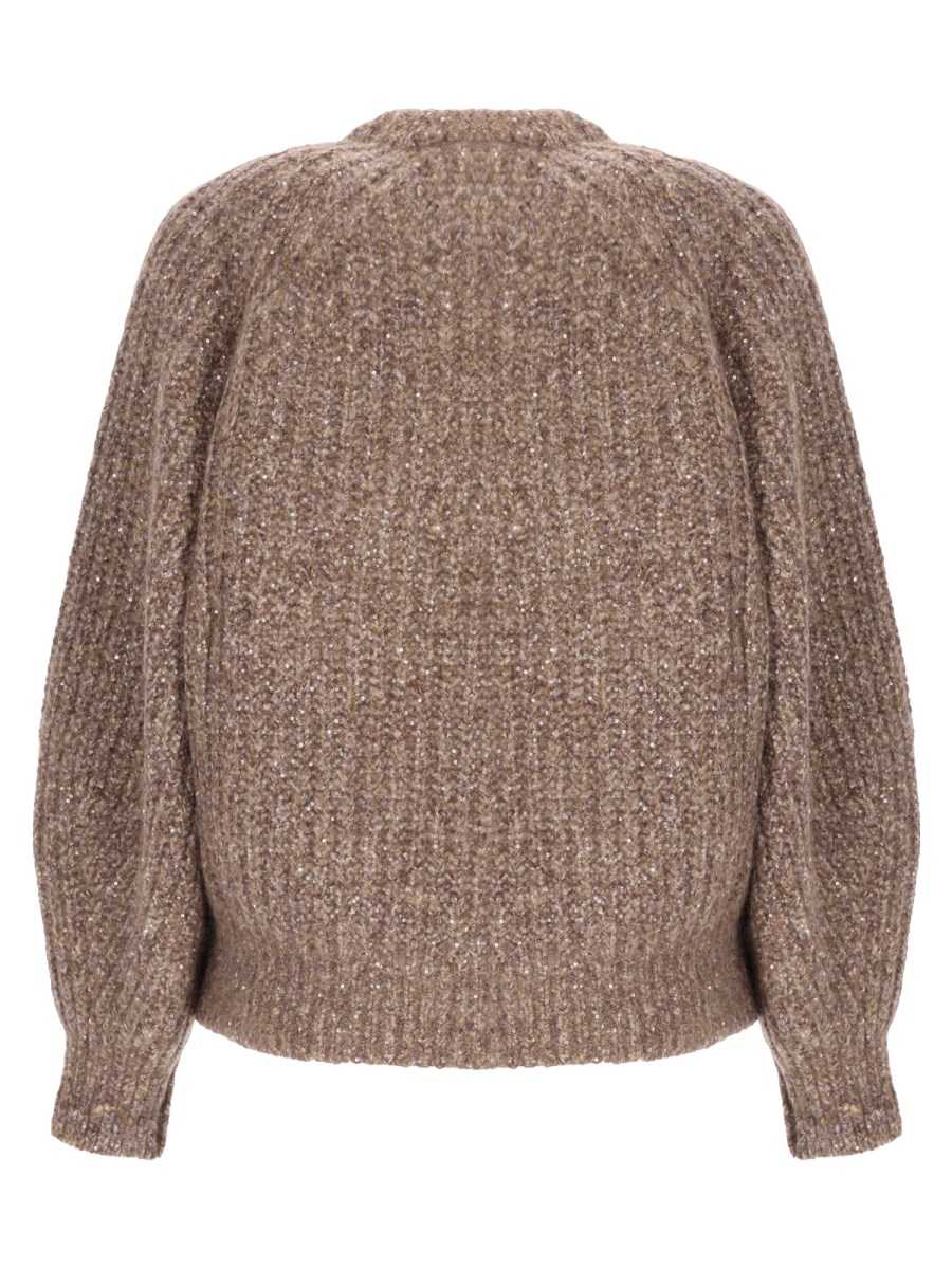 MAGLIA IN MISTO CASHMERE E SETA