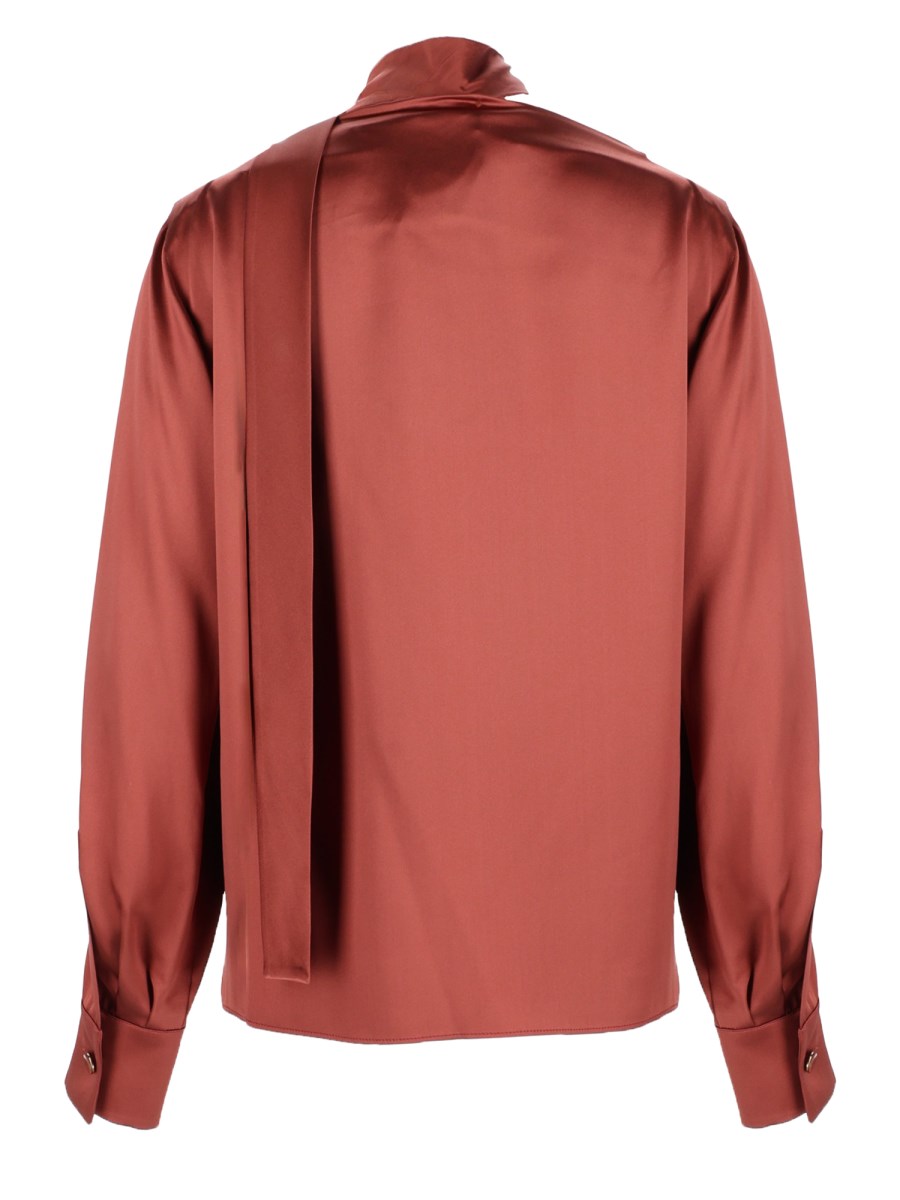 Blusa in Seta con Fiocco