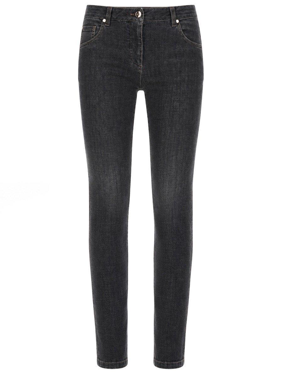 PANTALONE CINQUE TASCHE SLIM FIT IN DENIM