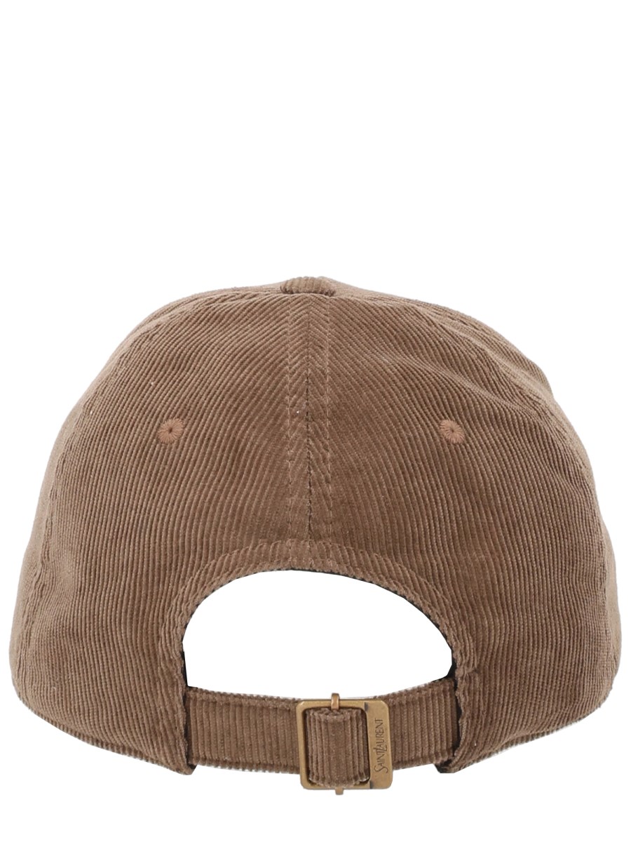 Cappello Da Baseball In Velluto A Coste