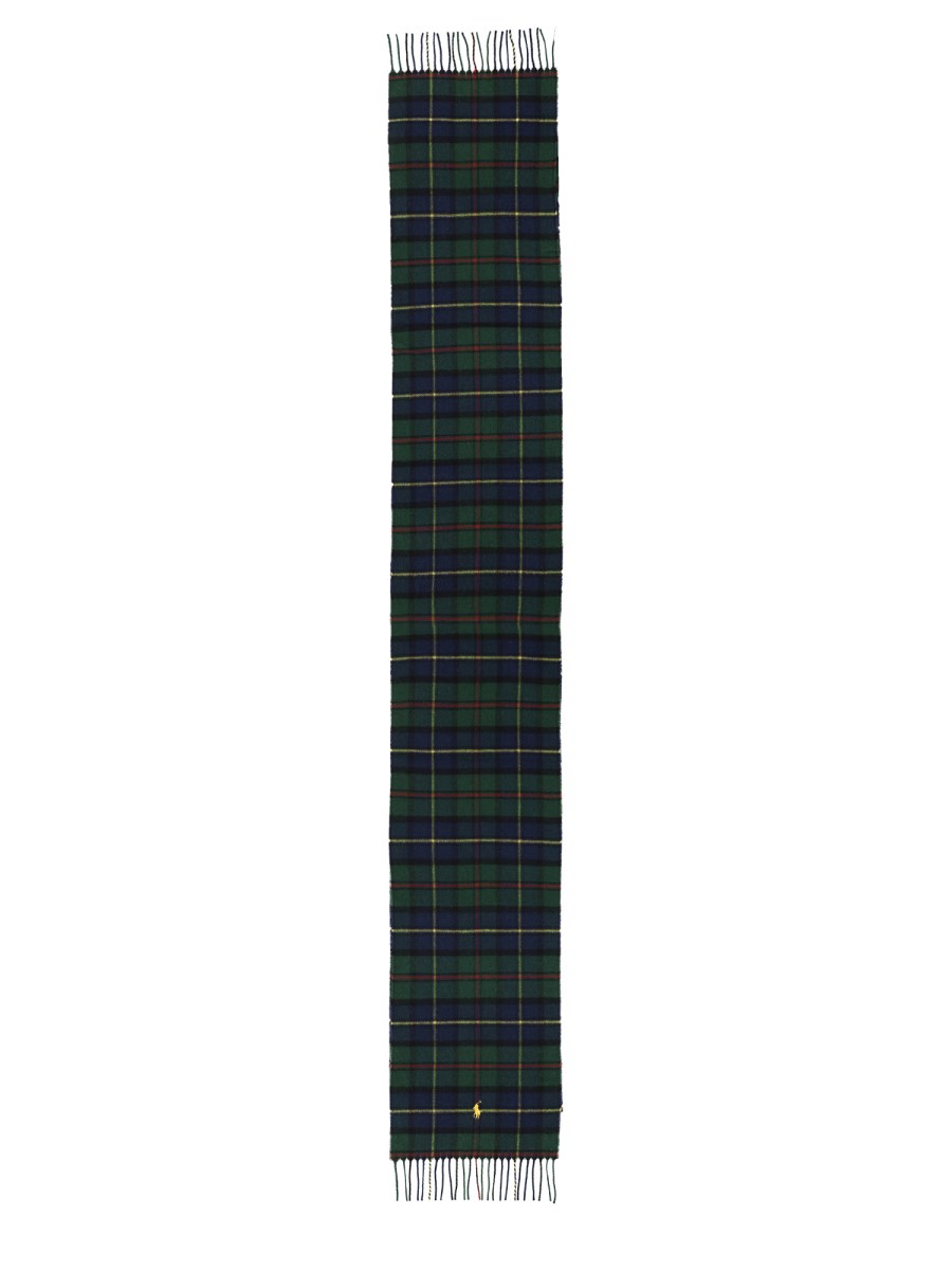 Sciarpa con Motivo Tartan