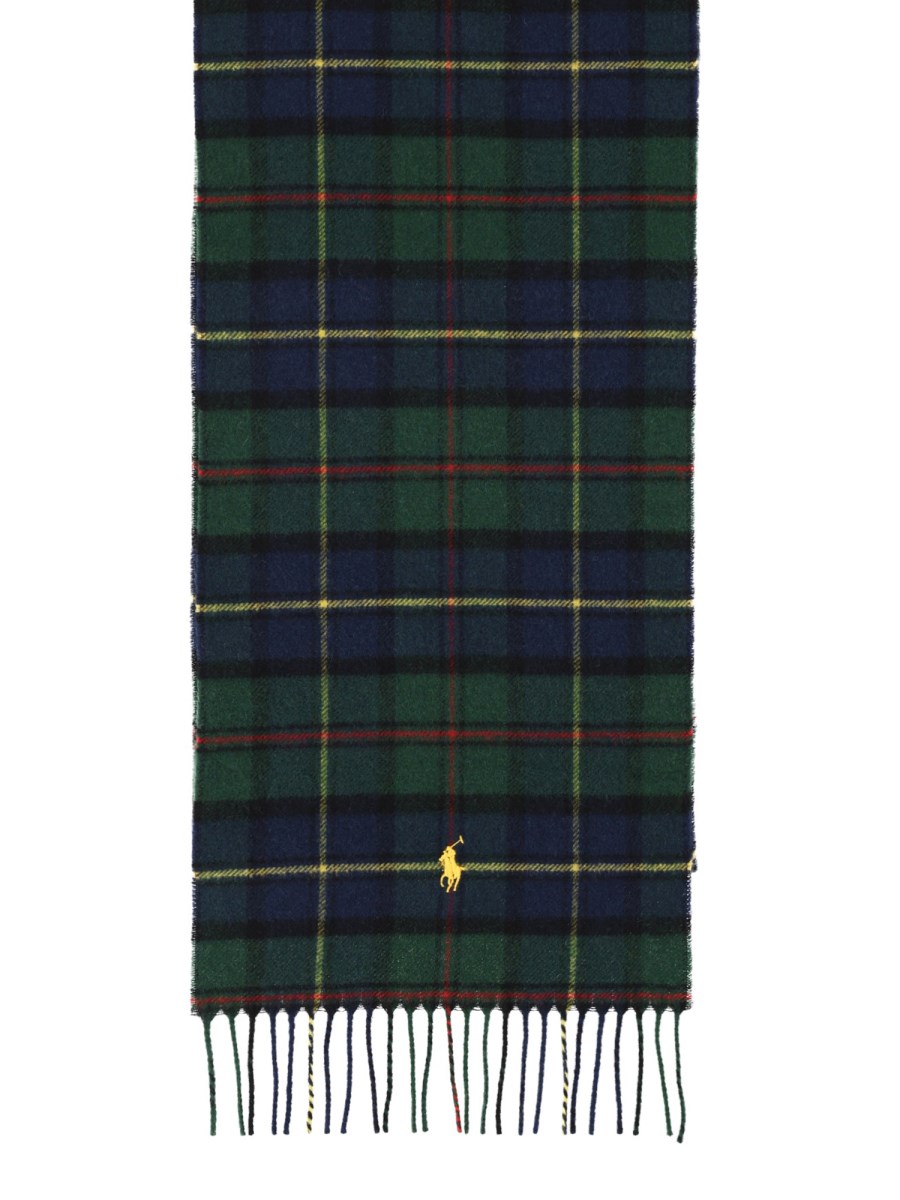 Sciarpa con Motivo Tartan