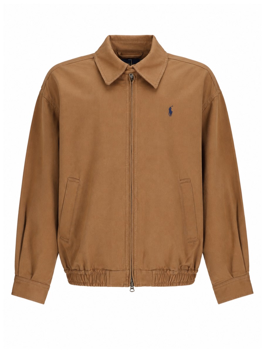 GIACCA BOMBER CON LOGO