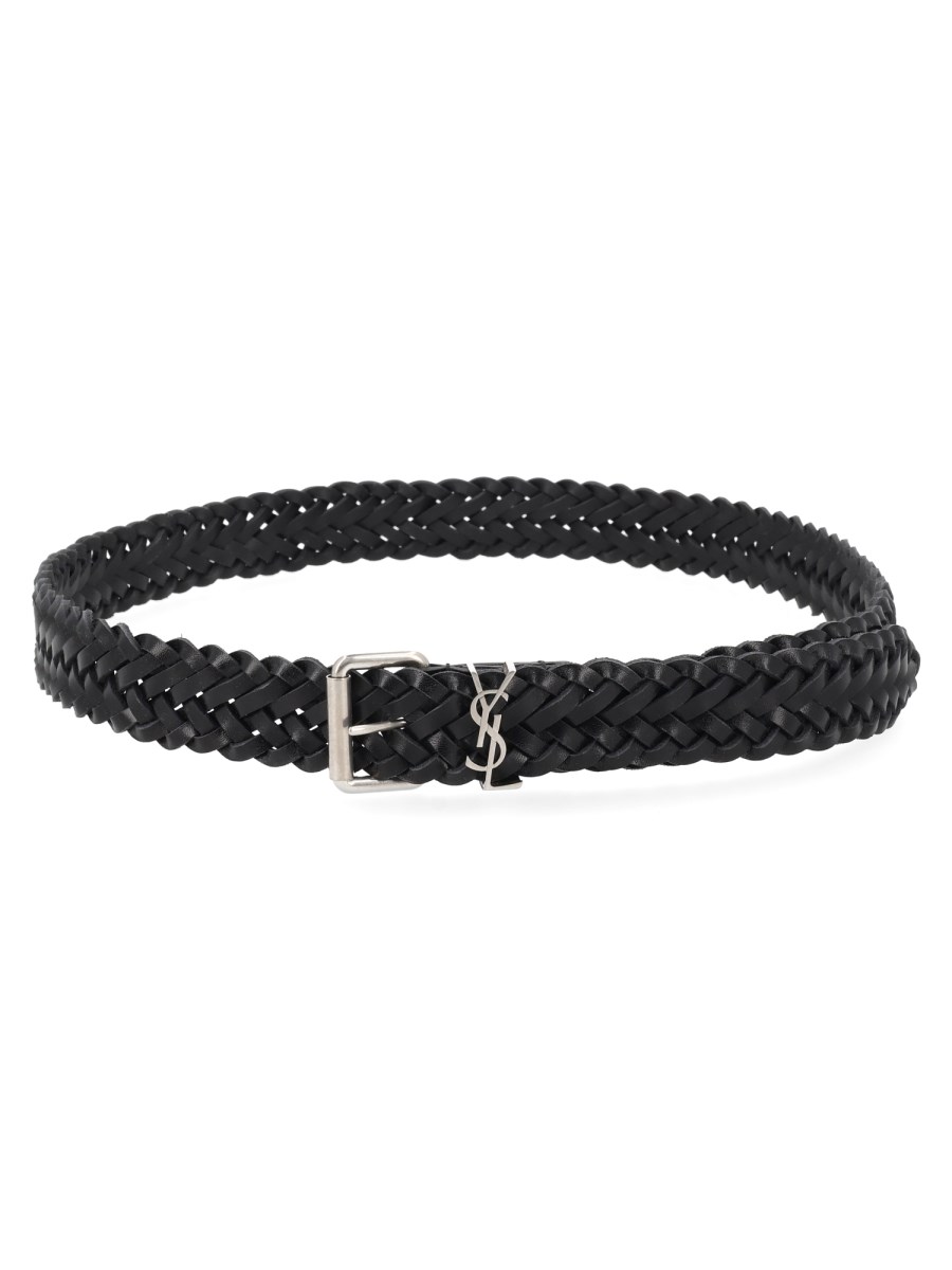 Cintura Cassandre In Pelle Intrecciata