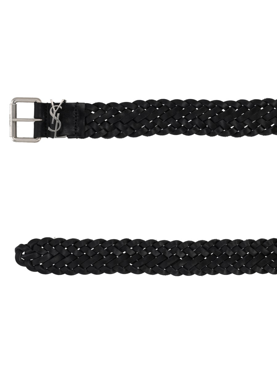 Cintura Cassandre In Pelle Intrecciata