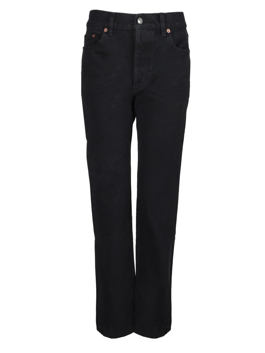 Jeans In Denim Di Cotone