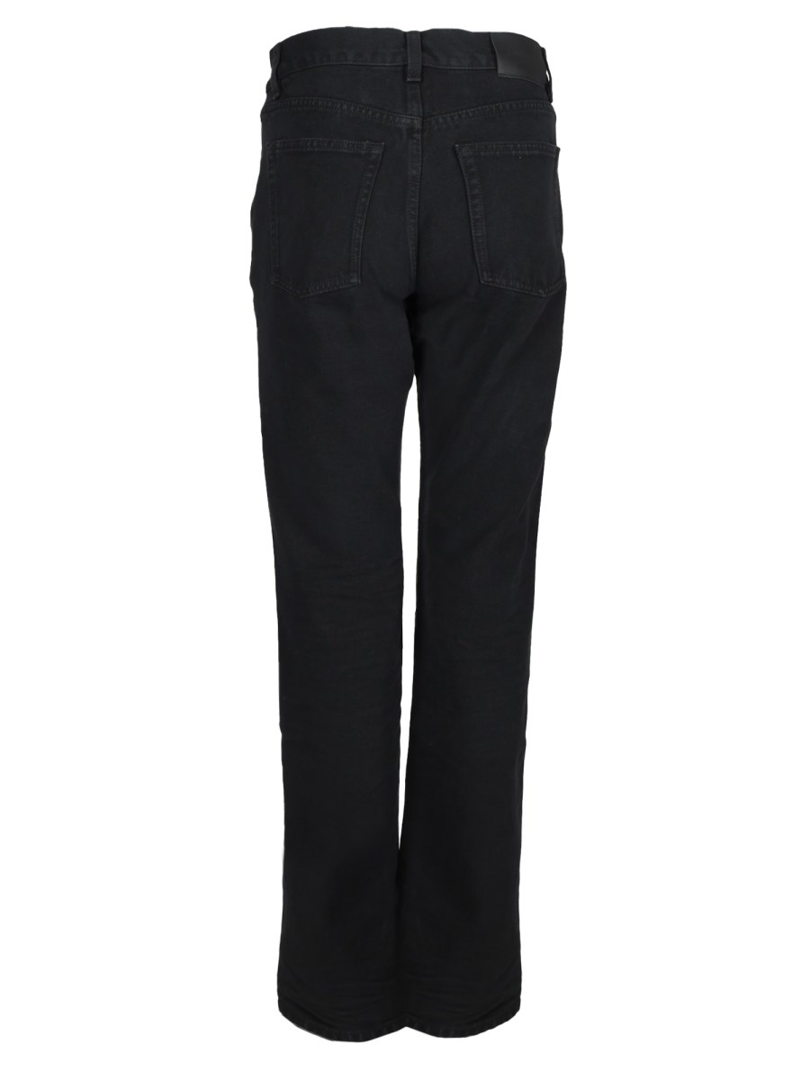 Jeans In Denim Di Cotone