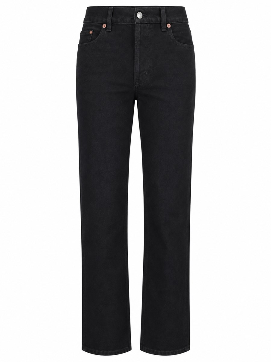 Jeans In Denim Di Cotone