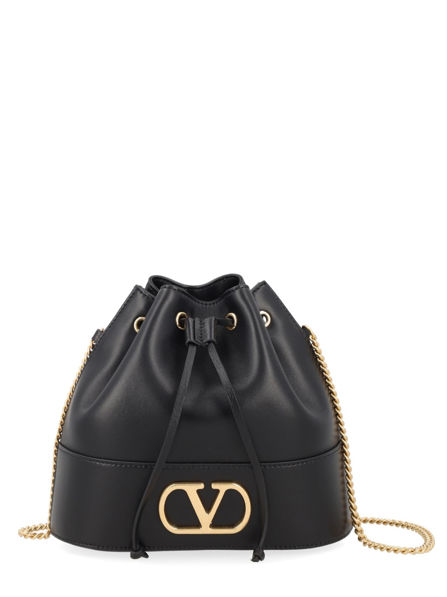 MINI BORSA A SECCHIELLO VLOGO SIGNATURE