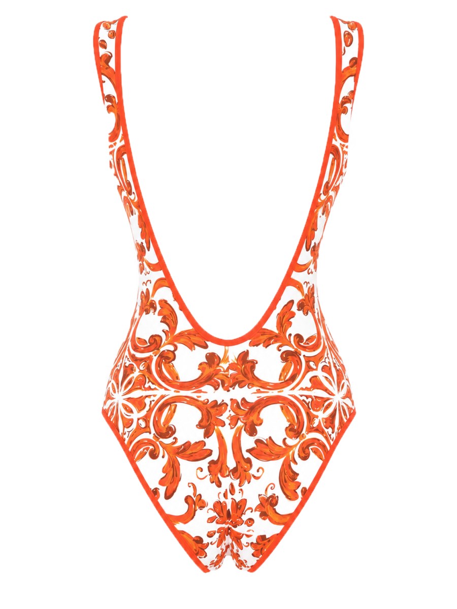 COSTUME INTERO STAMPA MAIOLICA