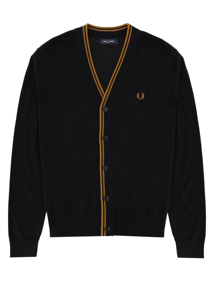 Cardigan Con Logo