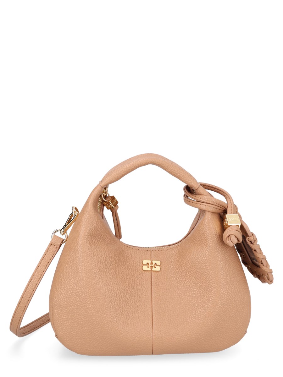 Borsa Hobo Mini Con Logo