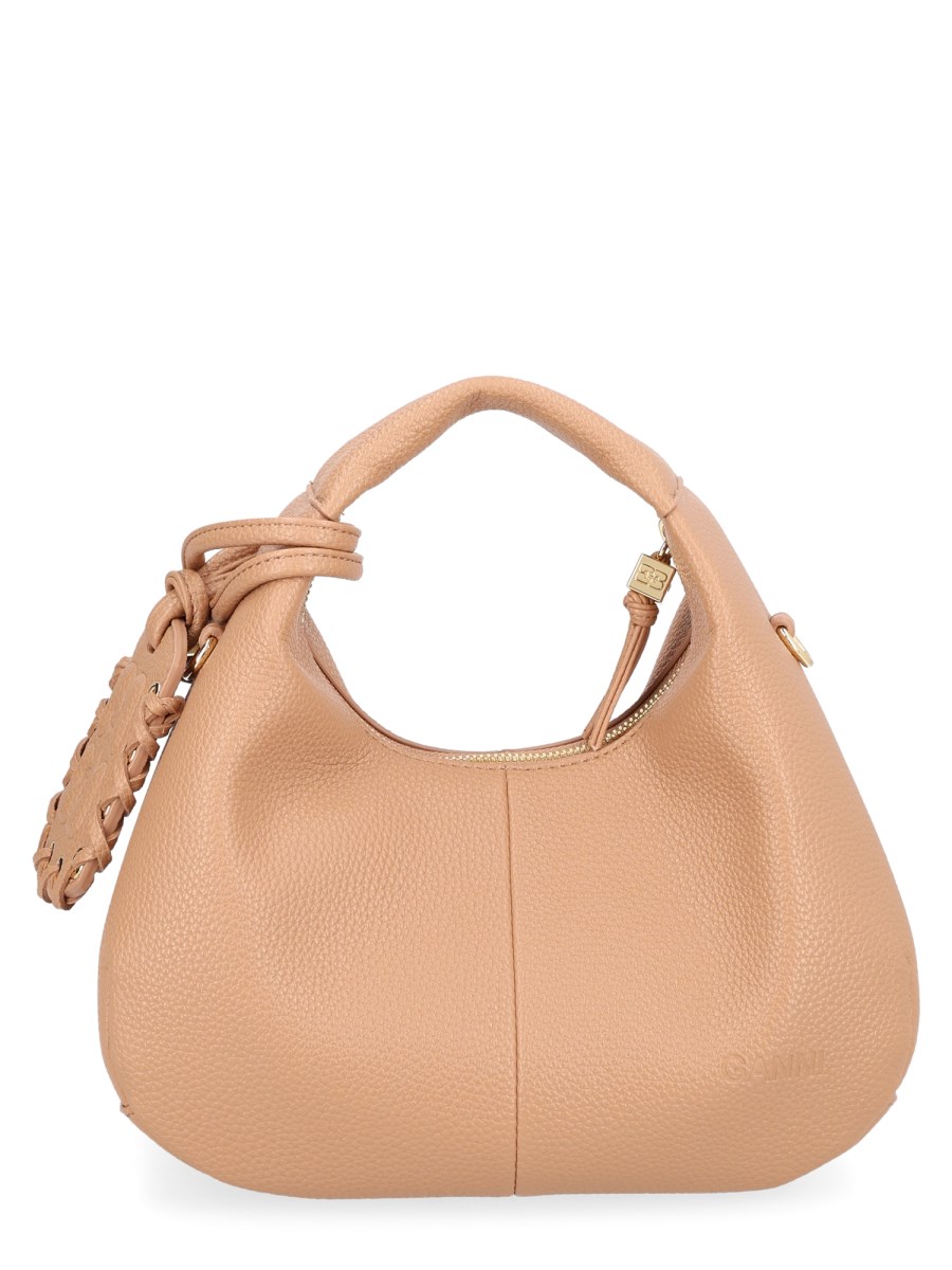 Borsa Hobo Mini Con Logo