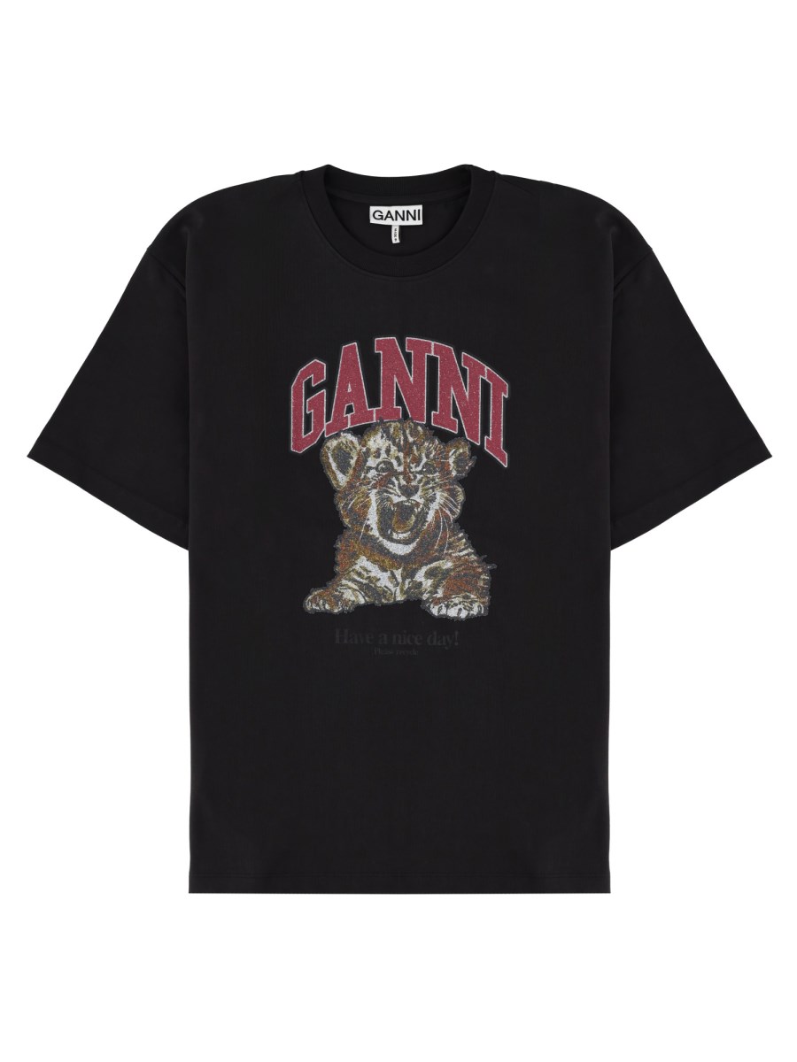 T-SHIRT CON STAMPA TIGRE
