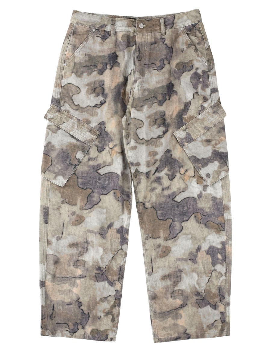 Jeans Cargo In Cotone