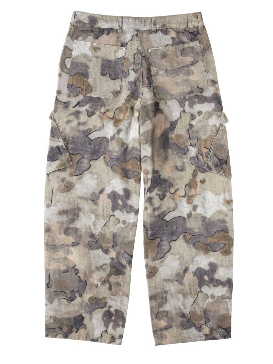 Jeans Cargo In Cotone