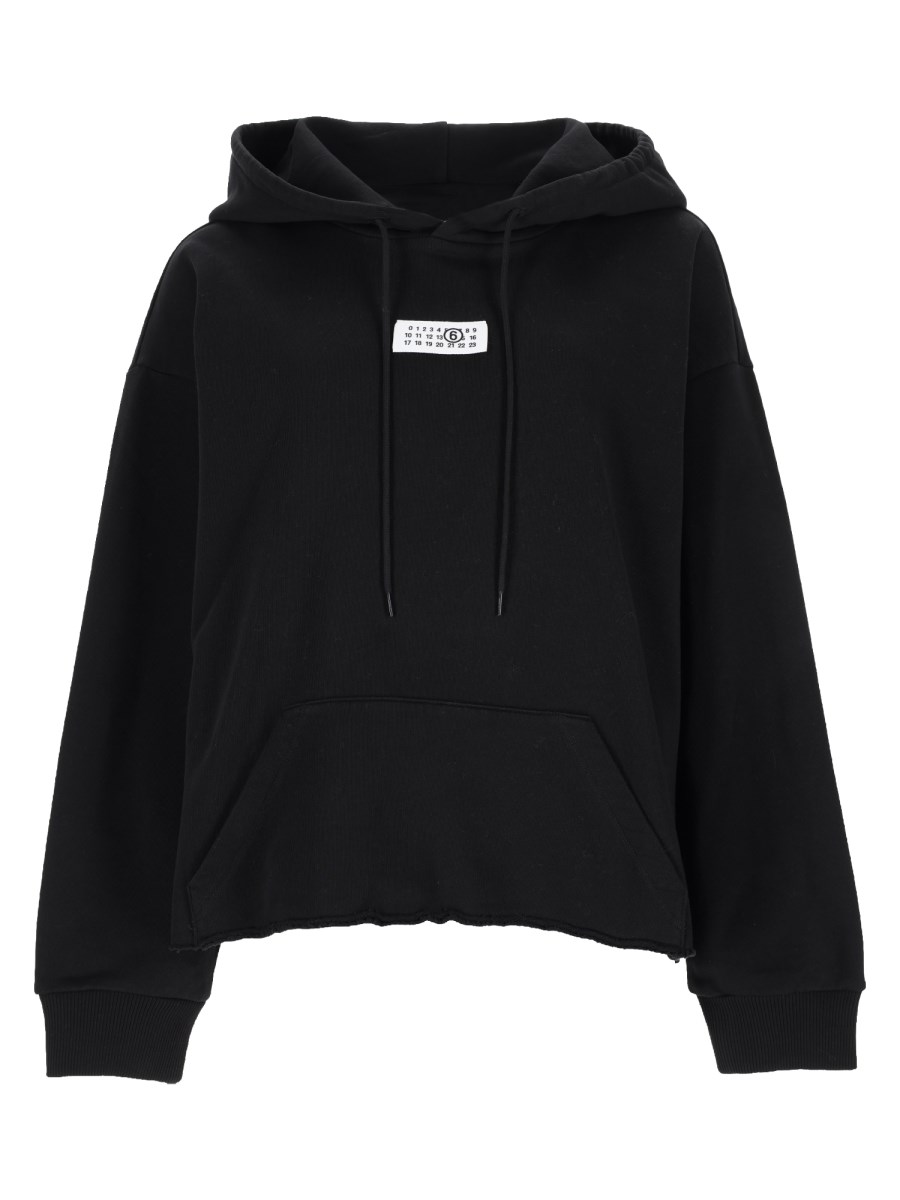 felpa con patch logo