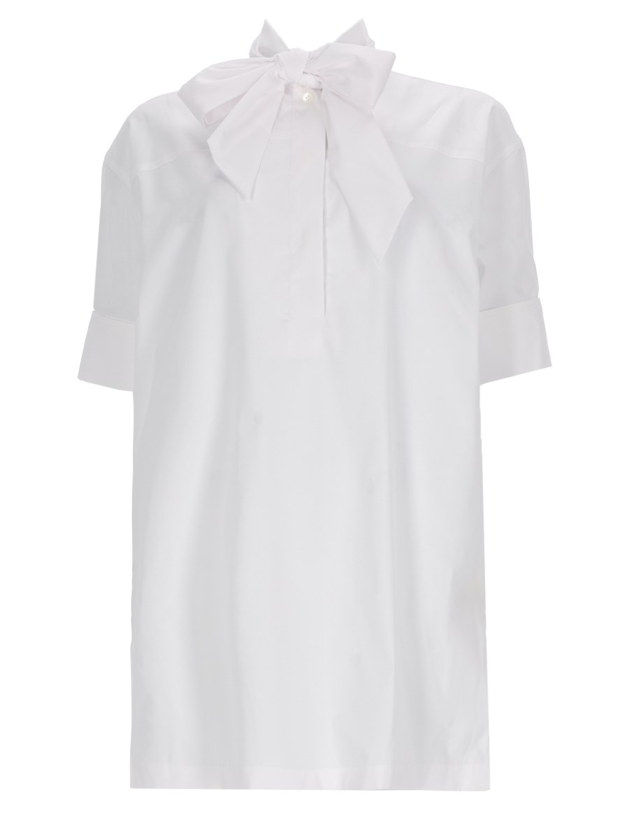 CAMICIA CON DETTAGLIO SCIARPA