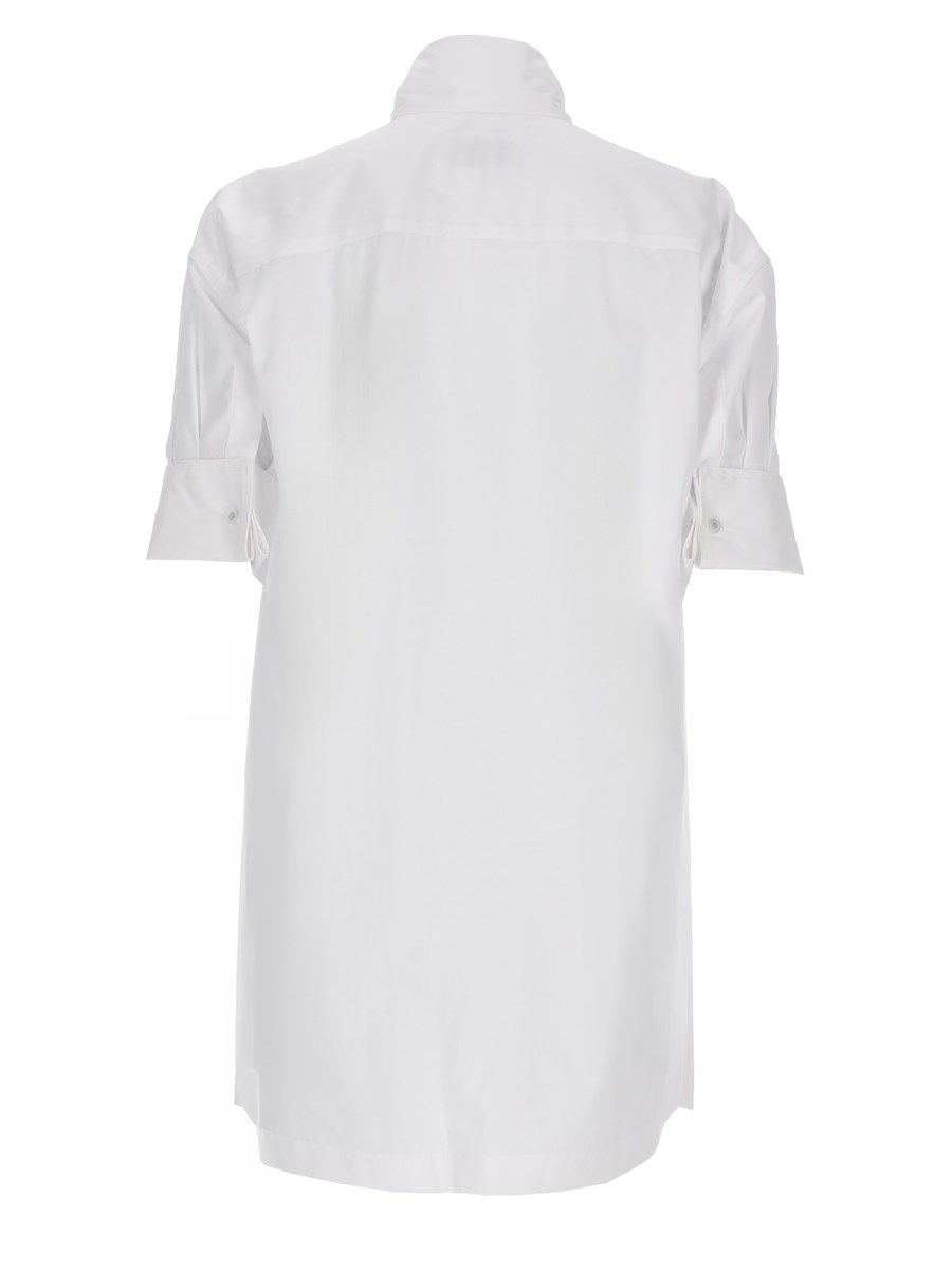 CAMICIA CON DETTAGLIO SCIARPA
