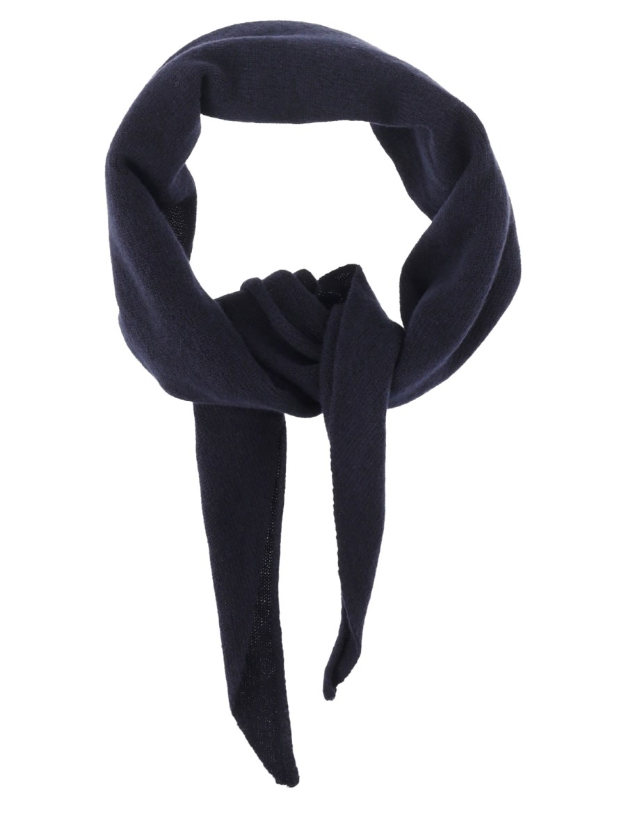SCIARPA TRIANGOLARE IN MAGLIA
