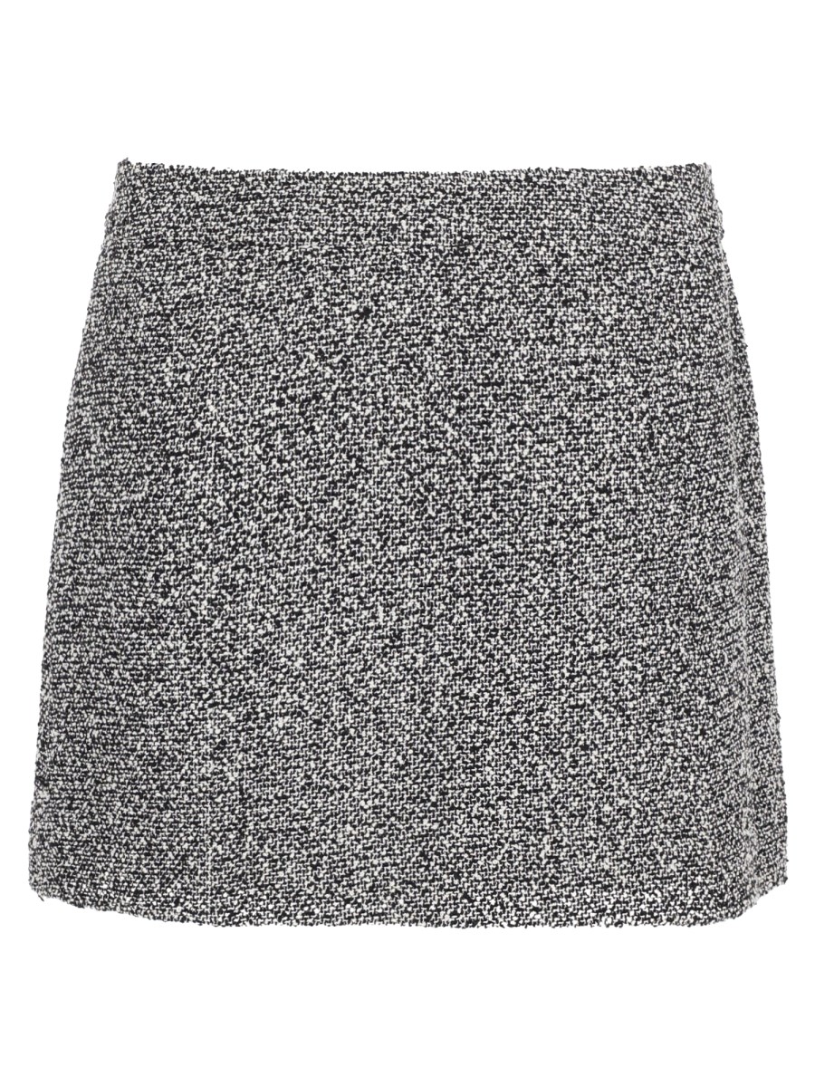 MINIGONNA IN COTONE