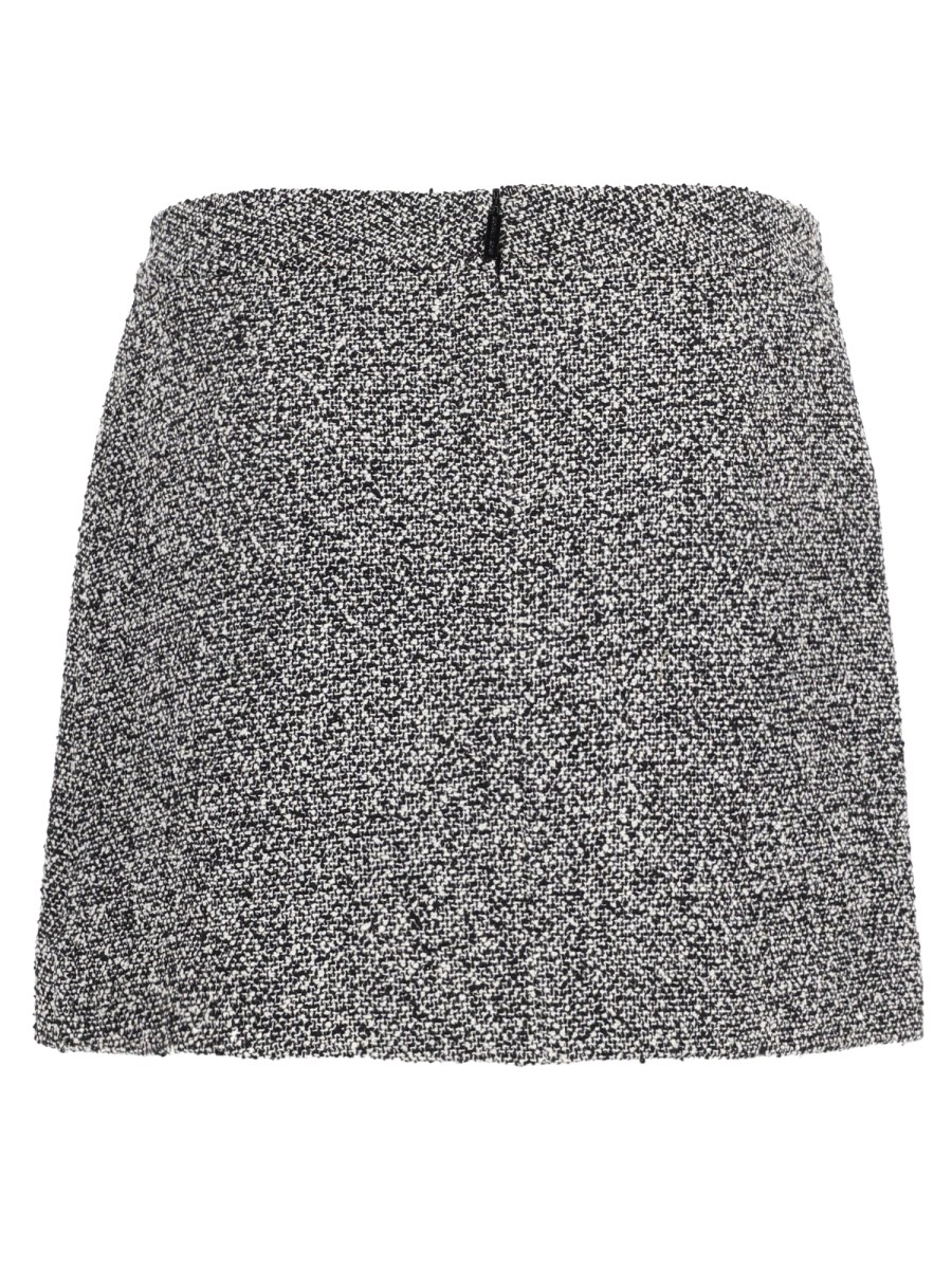 MINIGONNA IN COTONE
