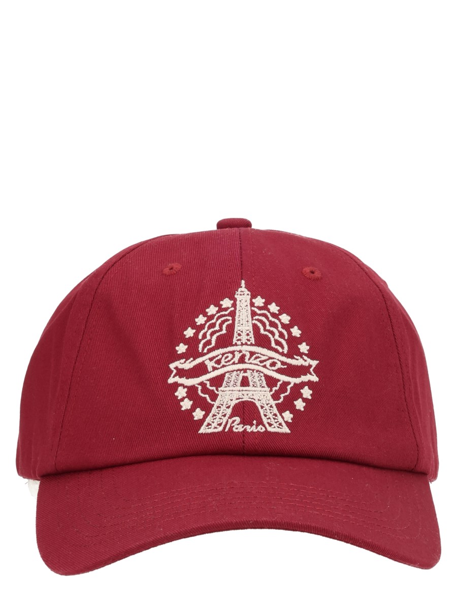 Cappello da baseball con ricamo Kenzo Eiffel Tower Design