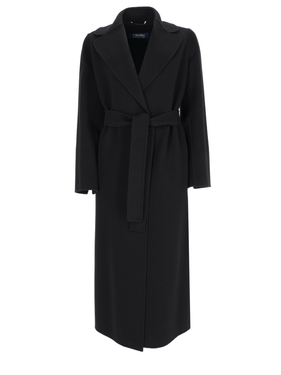 Cappotto a Vestaglia in Drap di Lana