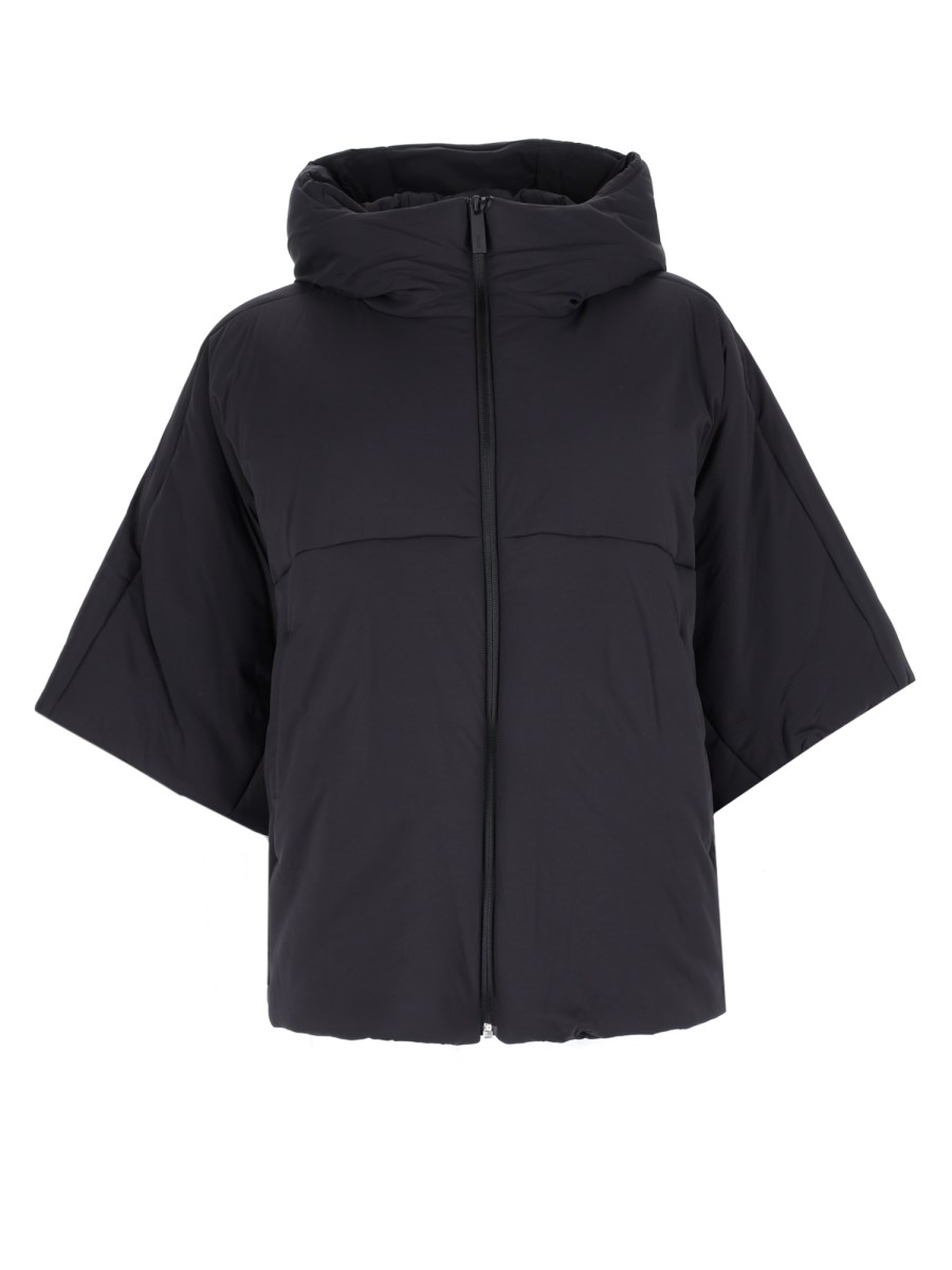 Giacca Con Zip e Cappuccio
