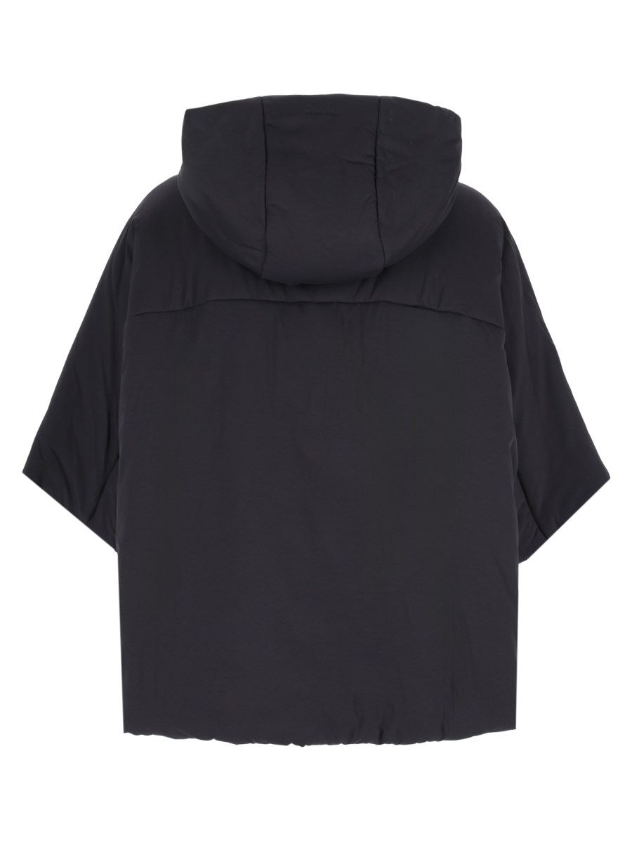 Giacca Con Zip e Cappuccio