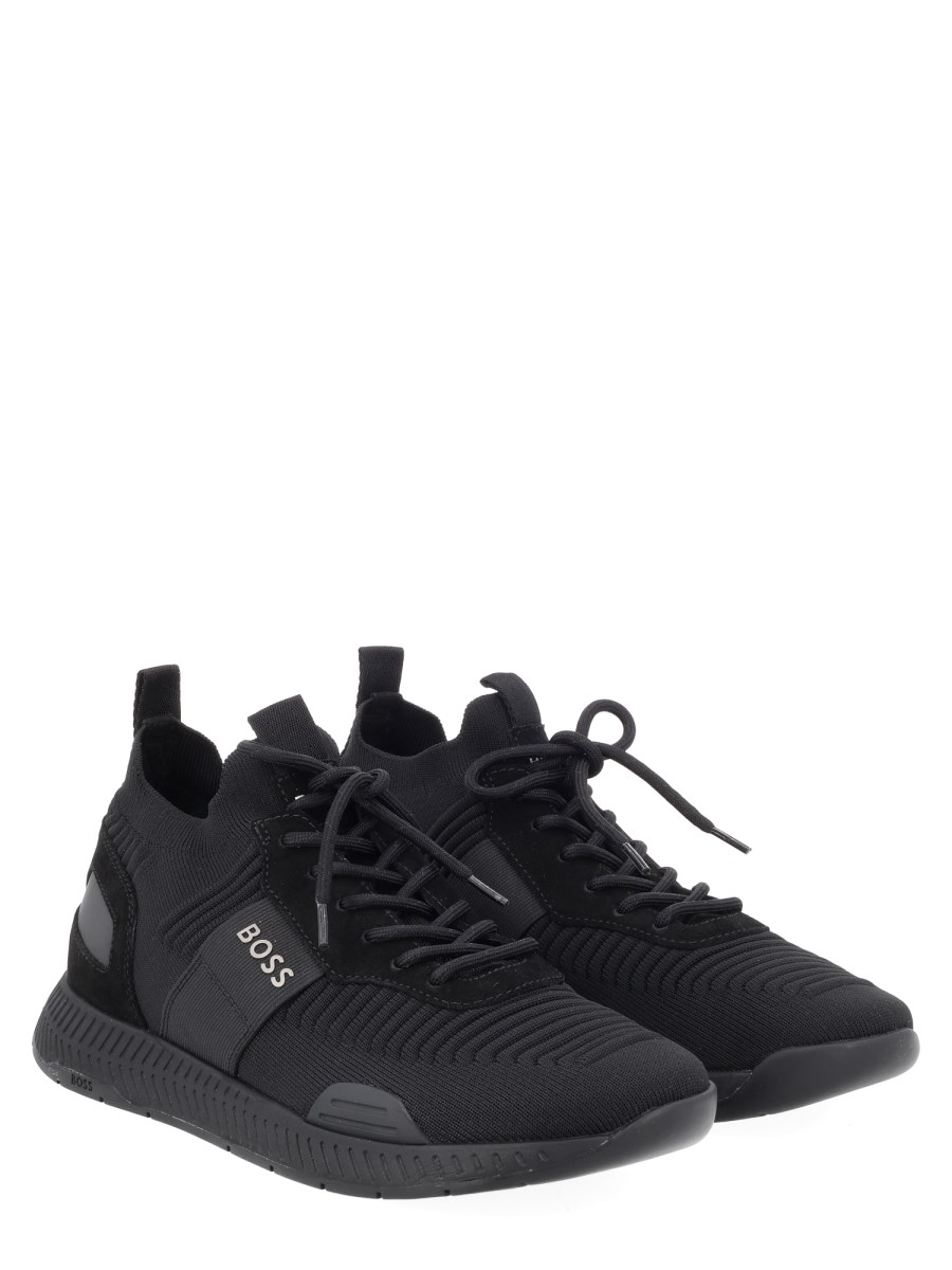 Sneaker Titanium Runn Con Logo