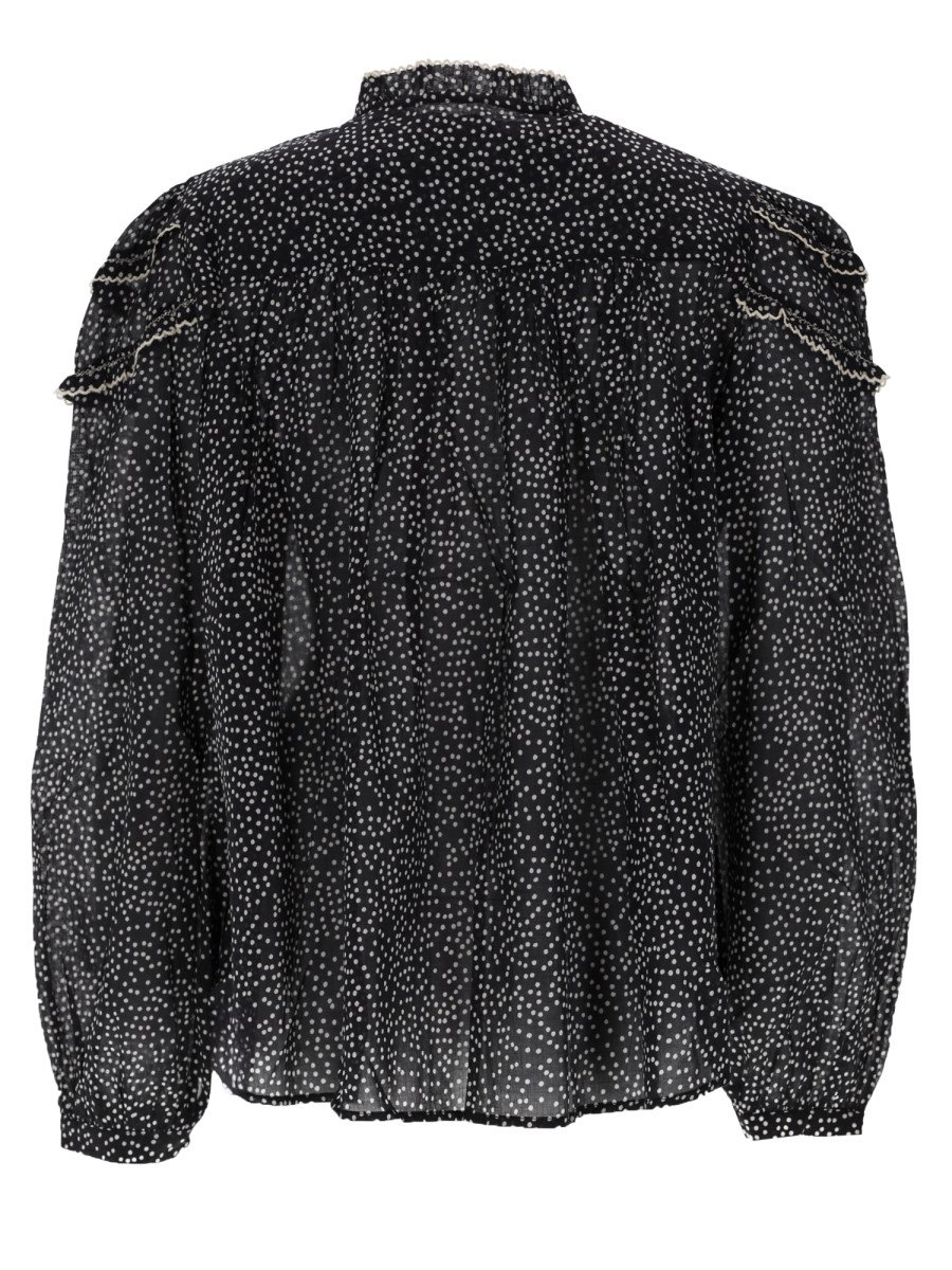 CAMICIA CHRISTA IN VOILE DI COTONE 