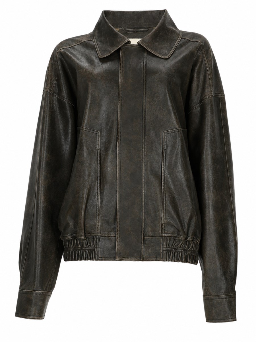BOMBER IN PELLE